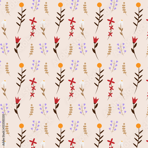 Flowers pattern