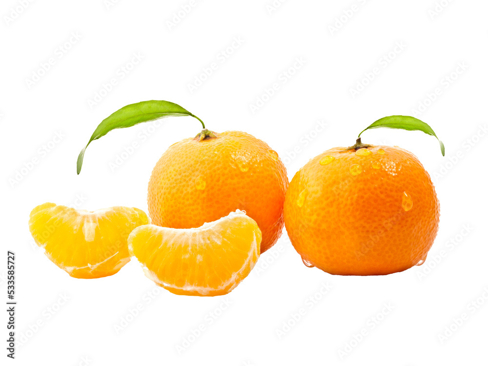Fresh orange fruit with water drops isolated on transparent background Fresh orange fruit with water drops isolated on transparent background