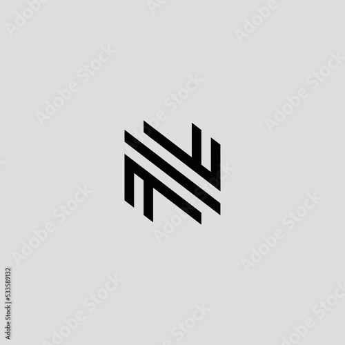 Simple Letter N Logo Design