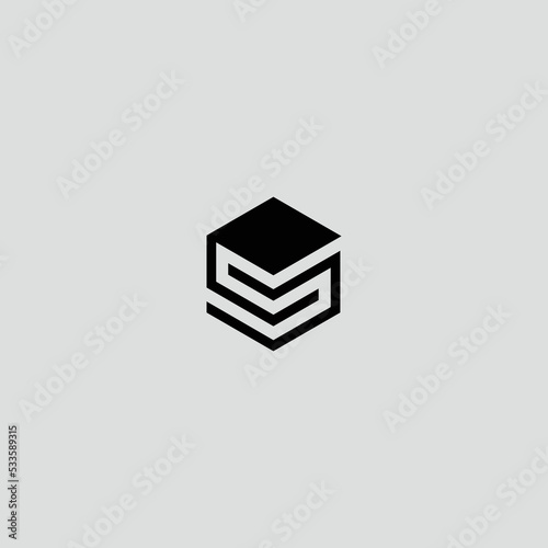 Initial S Book Building Logo Design