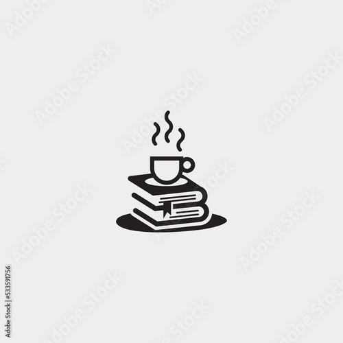 Cafe Coffe Book Logo design