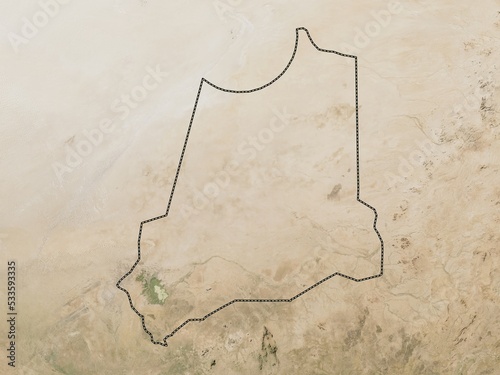 Batha, Chad. Low-res satellite. No legend photo