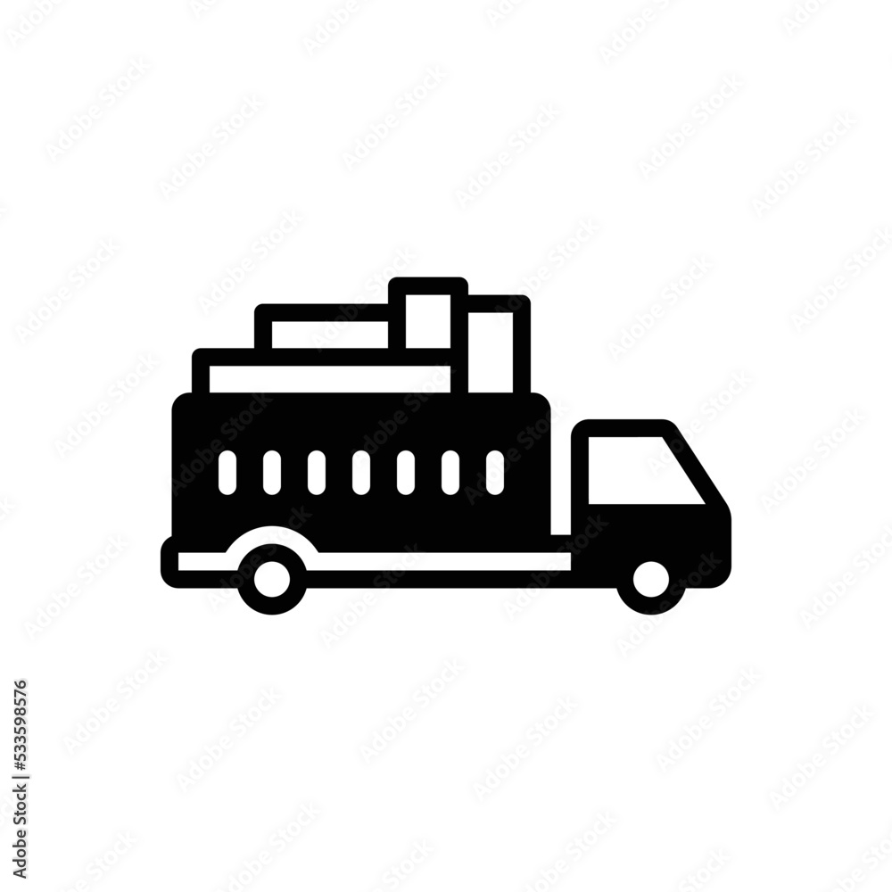 Black solid icon for weighted Black solid icon for weighted
