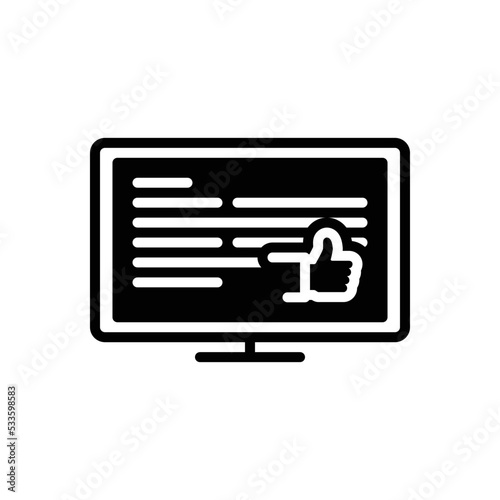 Black solid icon for absolutely