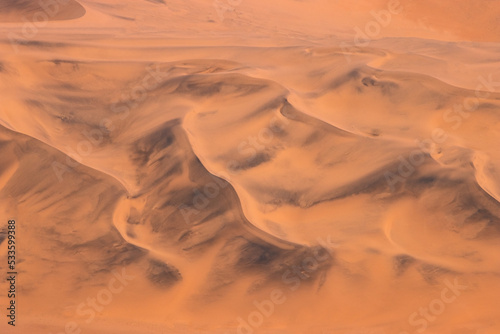 beautiful dunes at sossuvlei national park in Namibia