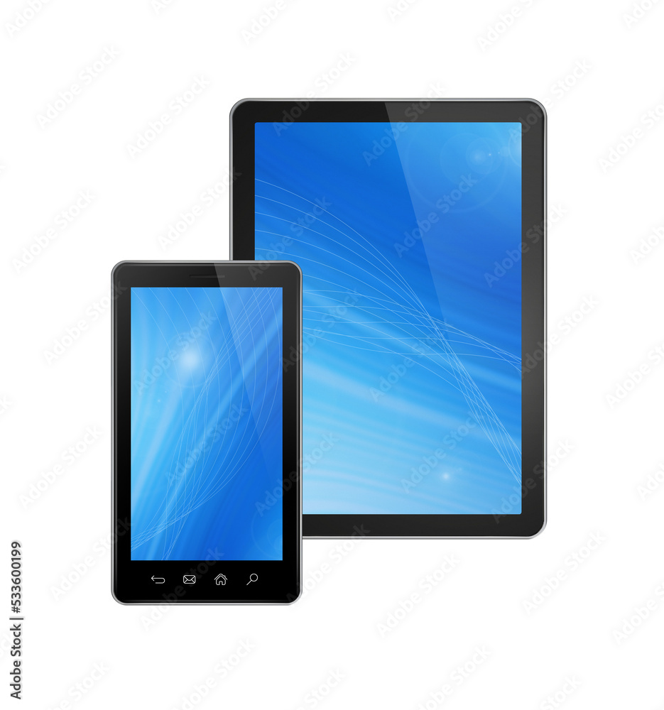 mobile phone and digital tablet pc