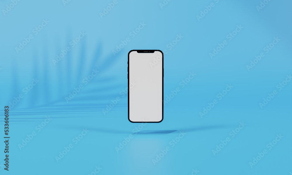 Screen Mock up with shadow color wall background,copy space. 3D rendering. Screen Mock up with shadow color wall background,copy space. 3D rendering.