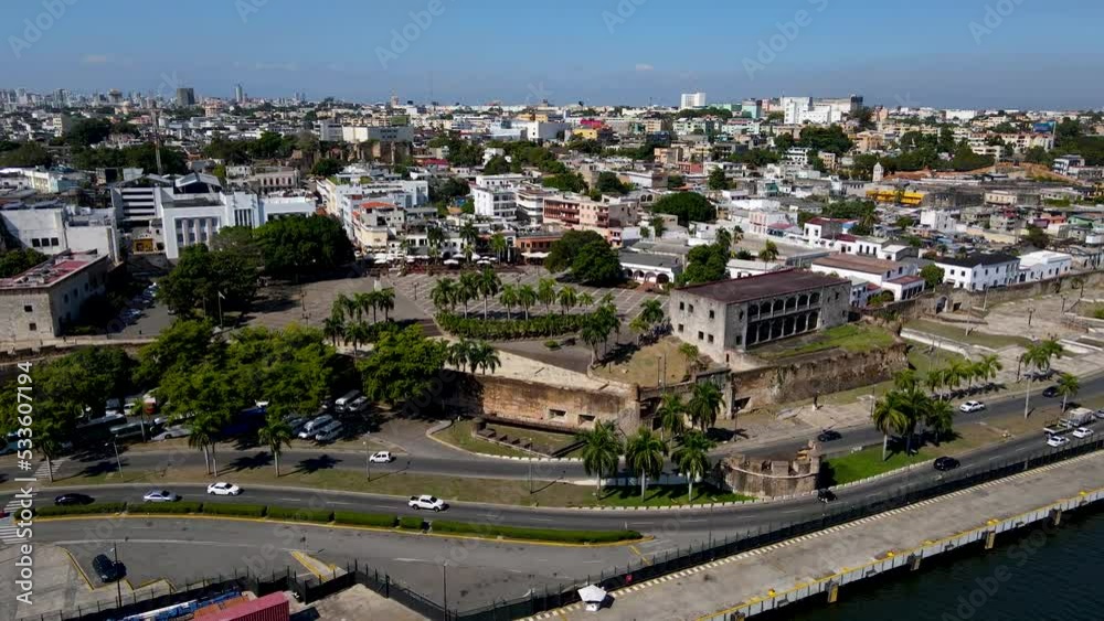 Alcazar Plaza, and the Spanish plaza in Santo Domingo - Dominican Republic Alcazar Plaza, and the Spanish plaza in Santo Domingo - Dominican Republic