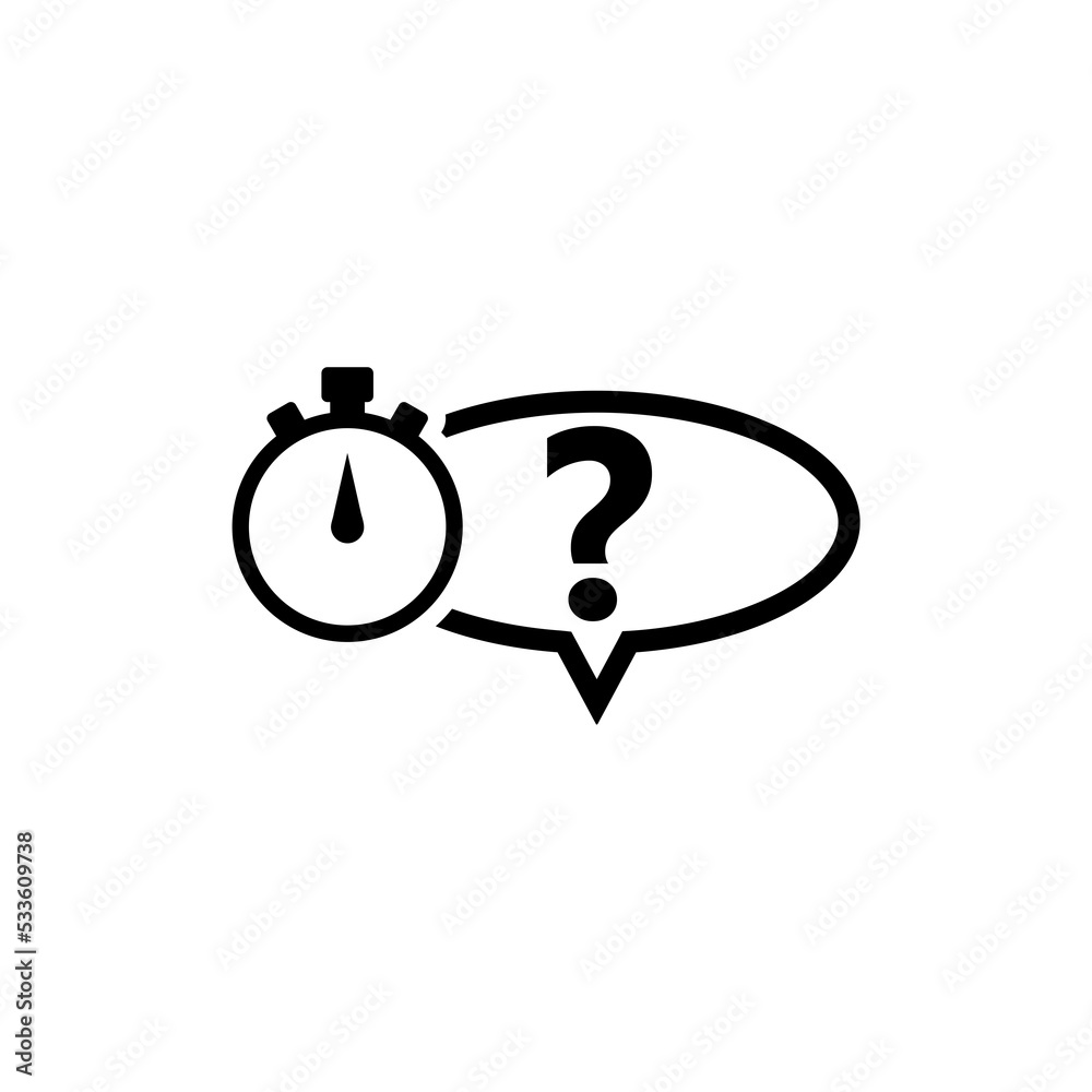 Quiz icon. E-Learning icon isolated on white background Quiz icon. E-Learning icon isolated on white background