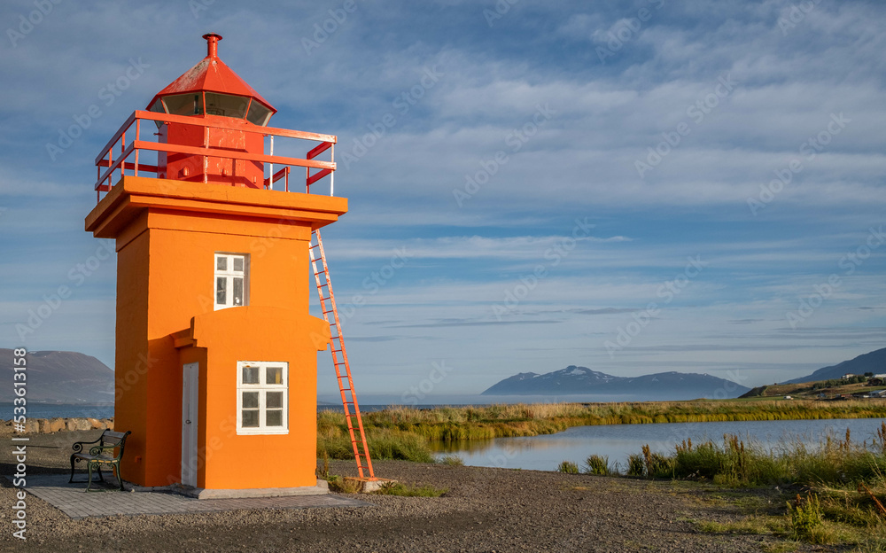 Svalbarðseyri lighthouse, Iceland