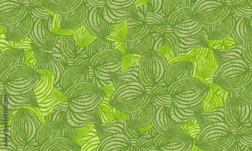 Green tropical leaves pattern abstract spring nature wallpaper design background