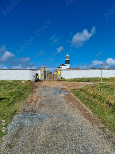 The Lighthouse on Tory Island, County Donegal, Republic of Ireland photo