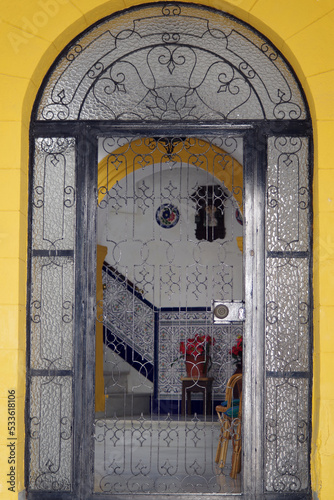 Fotografie Entrée d'un patio andalou