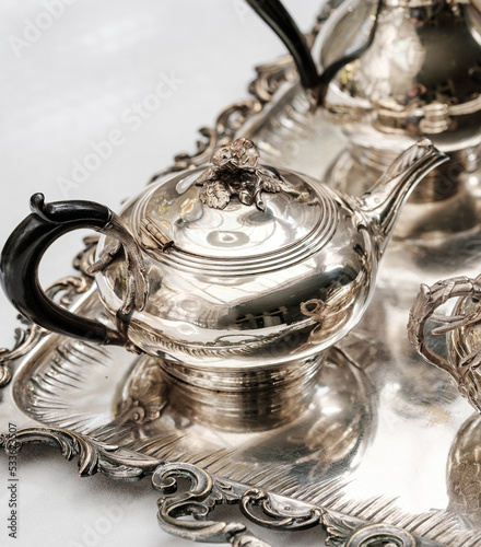 France Antique silver vintage antique royal
tableware and appliances