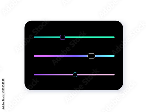 Scrollbar web icon