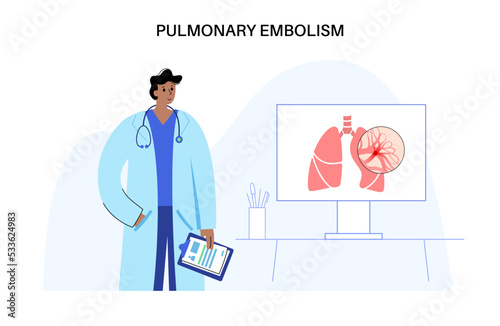 Pulmonary embolism disease