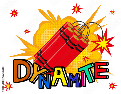 ダイナマイト　ベクターイラスト