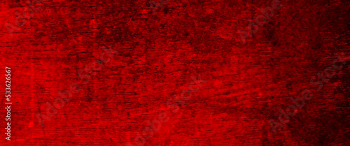Red grunge texture background of cement plaster wall with cracks, red grunge wall texture. dark red grunge background. Horror Cement texture, wall full of scratches, Scary dark wall, grungy cement. 