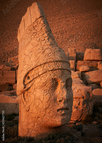 Antiochus at Mount Nemrut photo