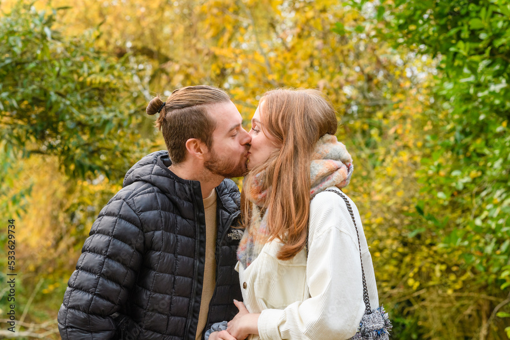 couple in the park