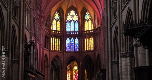 The Chartres cathedral, Eure et Loir department, France
