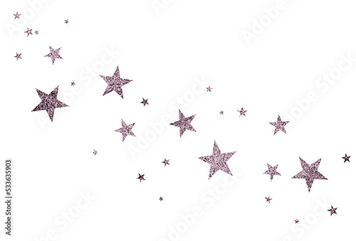 きらきらの星　グリッター　ラメ　星屑背景装飾イラスト