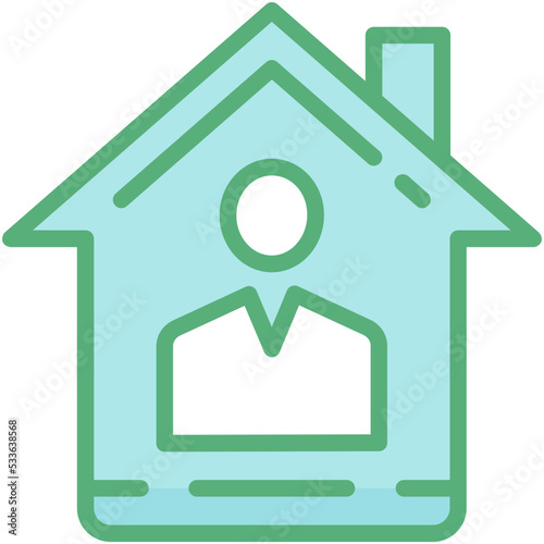 Property Agent Vector Icon 