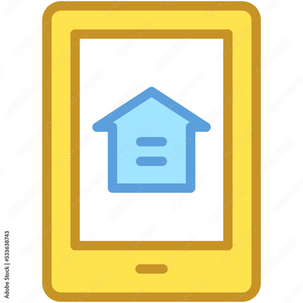 Online Property Vector Icon Online Property Vector Icon