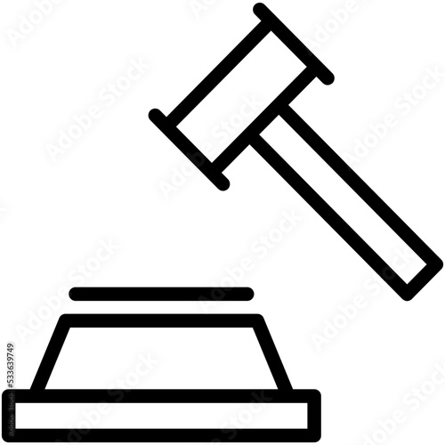 Bid Vector Icon 