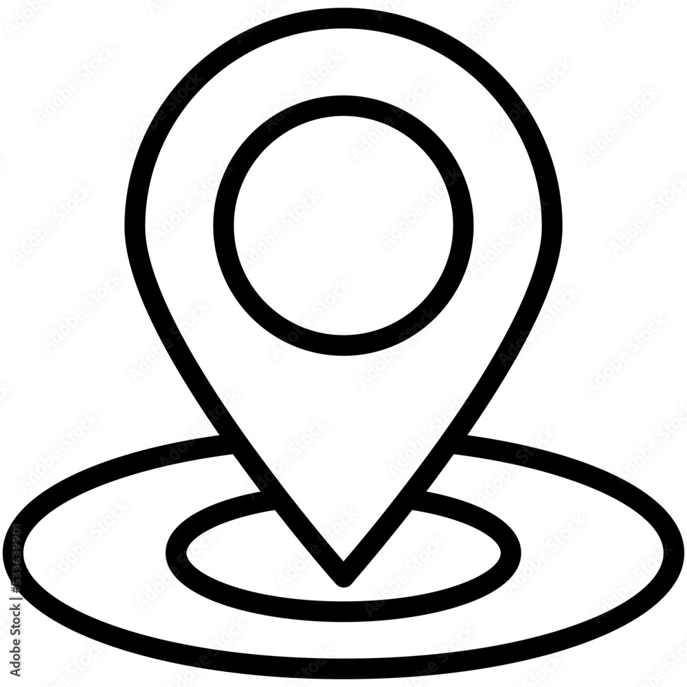 Location Pin Vector Icon Location Pin Vector Icon