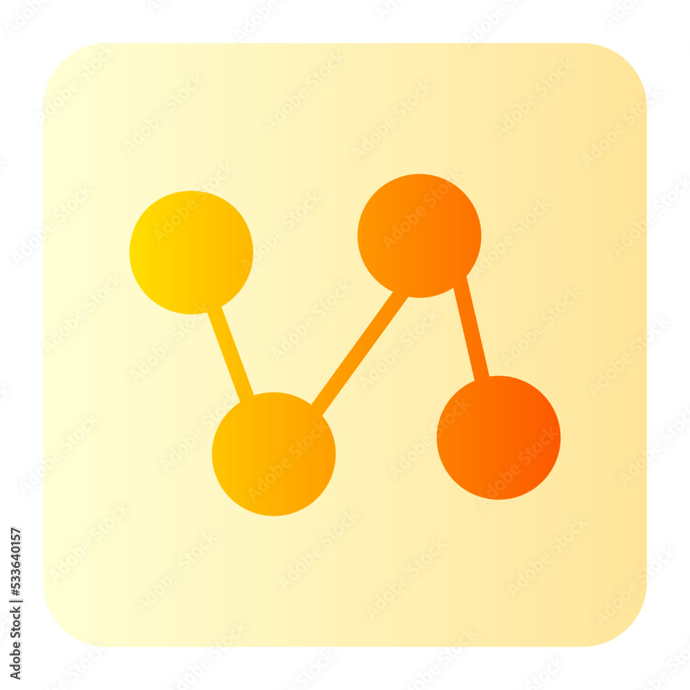 glucose gradient icon glucose gradient icon