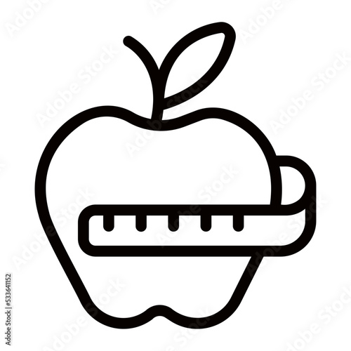 diet line icon