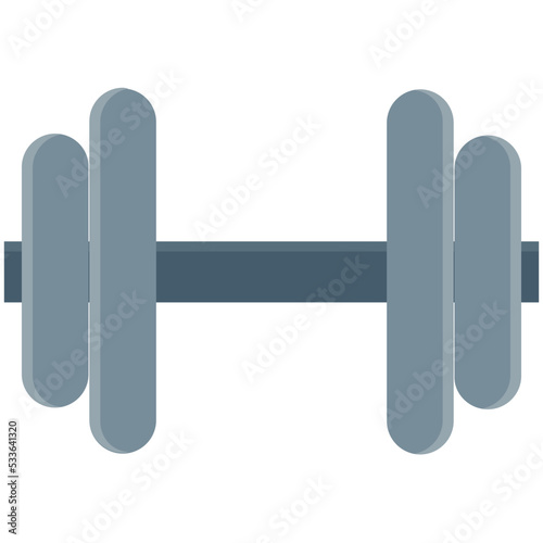 Dumbbell Vector Icon