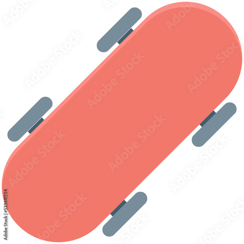 Skateboard Vector Icon