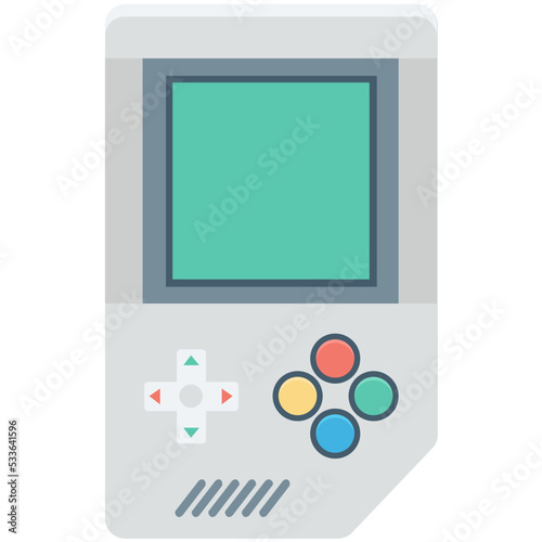 Gameboy Vector Icon