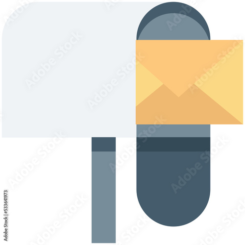 Letterbox Vector Icon