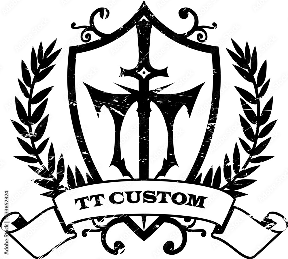 Special seal, stamp and tattoo shapes, emblem and logo, Creative and ...