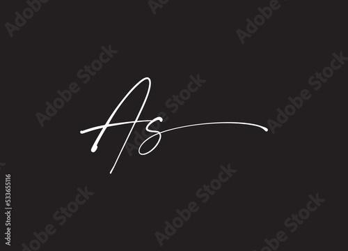 AS logo design and company logo.
