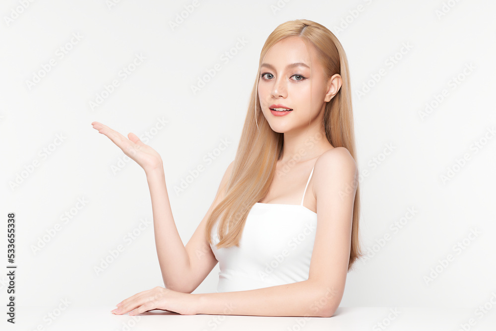Beautiful young asian woman with clean fresh skin on white background, Face care, Facial treatment, Cosmetology, beauty and spa, Asian women portrait. Beautiful young asian woman with clean fresh skin on white background, Face care, Facial treatment, Cosmetology, beauty and spa, Asian women portrait.