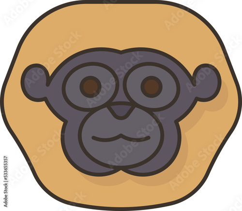 gibbon  icon
