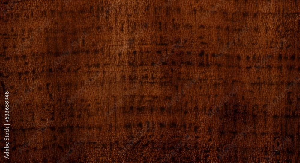 Brown cotton fabric wooden texture background, seamless pattern of natural textile.