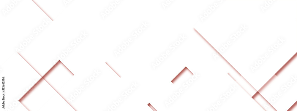 Abstract white geometric overlapping square pattern design of technology background with shadow. You can use for add, poster, design artwork, template, banner, wallpaper. Abstract white geometric overlapping square pattern design of technology background with shadow. You can use for add, poster, design artwork, template, banner, wallpaper.