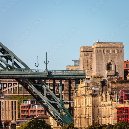 Blick auf Newcastle upon Tyne, England, UK, Europa