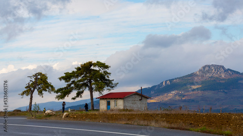 Settlement life in the Taurus Mountains and foothills photo