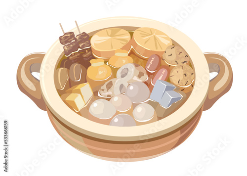 おでんのイラスト