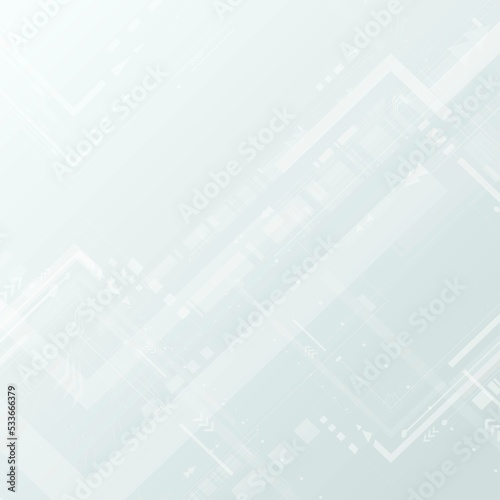 Abstract technology background   futuristic technological elements   glowing shapes Smart design for business ads Vector illustration