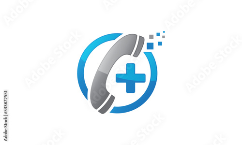 Call doctor icon. emergency call icons. telemedicine or telehealth virtual visit. video visit between doctor and patient.