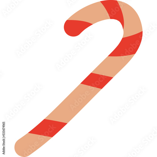Candy cane cartoon