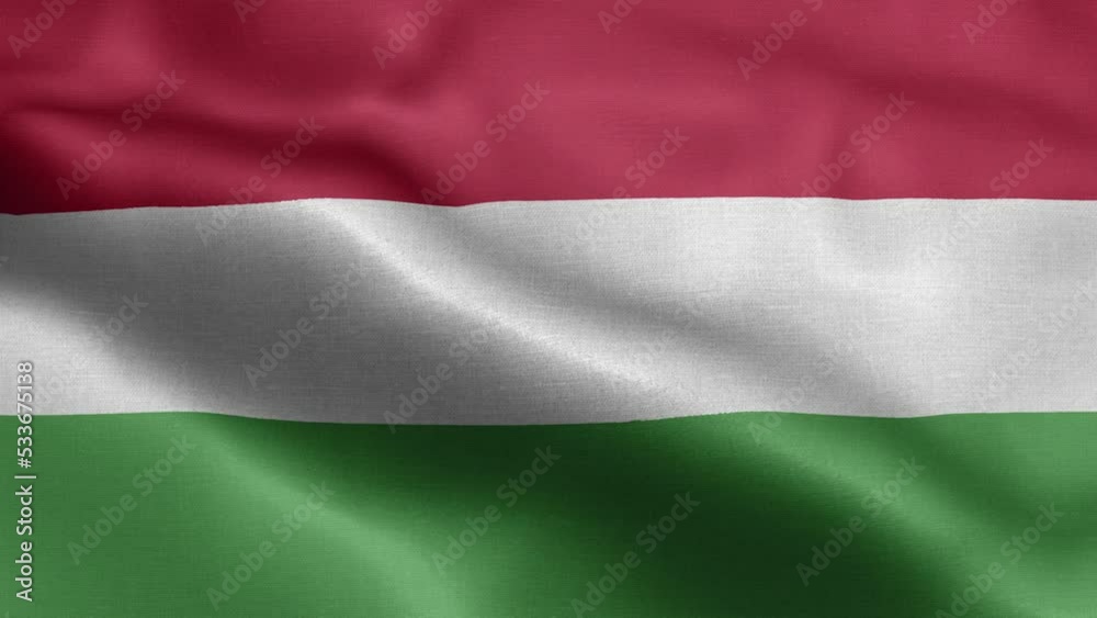 Flag Of Hungary - Hungary Flag High Detail - National flag Hungary wave Pattern loopable Elements - Fabric texture and endless loop - Highly Detailed Flag - The flag of fluttering in the wind Flag Of Hungary - Hungary Flag High Detail - National flag Hungary wave Pattern loopable Elements - Fabric texture and endless loop - Highly Detailed Flag - The flag of fluttering in the wind