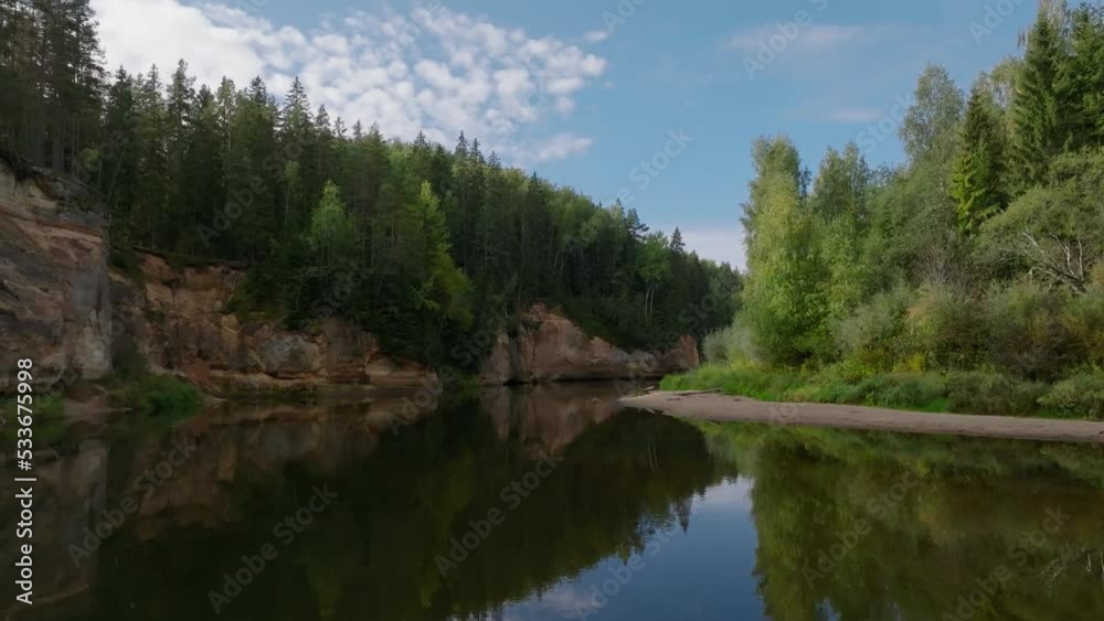Eagle Cliffs - Gauja National Park. Latvia Eagle Cliffs - Gauja National Park. Latvia